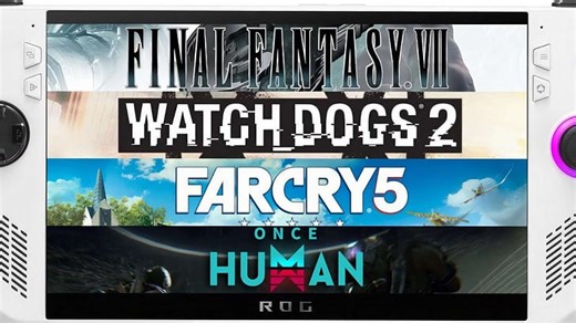 FINAL FANTASY 7 REMAKE INTERGRADE Asus Rog Ally Z1 Settings