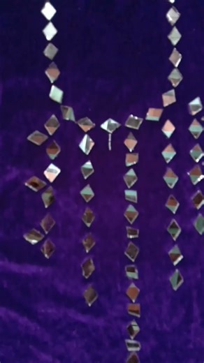 mirror work embroidery design very easy #fashion #embroiderydesign #mirrorwork