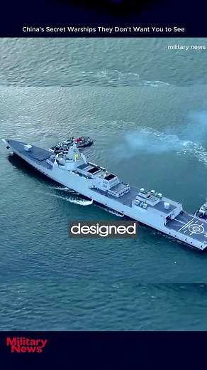 2.5K views · 69 reactions | China’s Secret Warships They Don’t Want You to See #MilitaryTechnology #AdvancedWeapons #DefenseInnovation #ModernWarships #FutureFighters #AdvancedFightersTank #PrecisionMissiles #CombatDrones #AirDefenseSystems #FutureWarfare | military news | Facebook