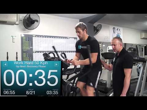 Cross trainer Interval Training