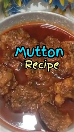 1 Minute Me Banaye Shahi Mutton Curry 🤤🔥 #Shorts #MuttonRecipe #Viral