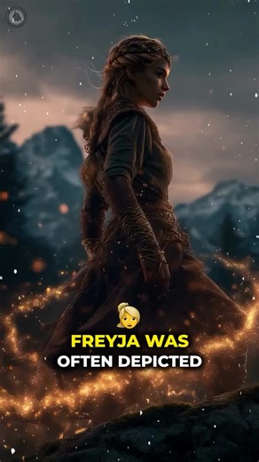 Freyja - Independent and Powerful Goddess Freyja was often depicted as independent and fiercely intelligent. She negotiated with giants, traveled dangerous realms, and reclaimed treasures through cunning and strategy. #Freyja #NorseGoddess #Mythology