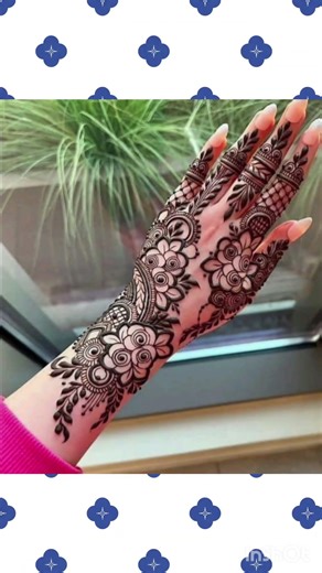 gorgeous mahndi designs #trending #asthetic #mahendi #henna #youtubeshorts #love #engagement #song