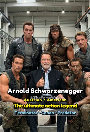 Action Movie Legends: Then & Now