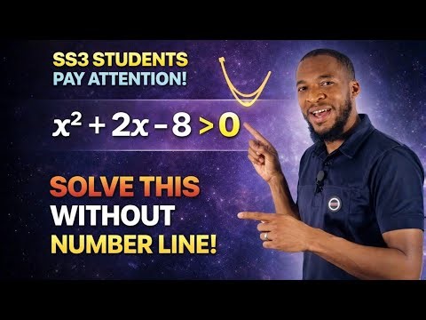 Stop Using Number Line! Solve x²+2x-8 in Seconds