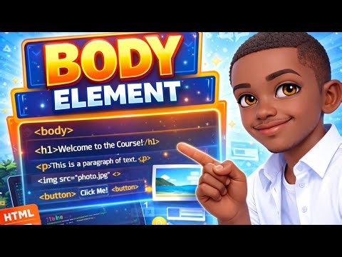 HTML Full Course For Beginners (Part 2) - The Body Element Explained 