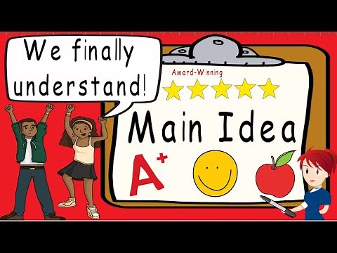 Main Idea | Award Winning Main Idea and Supporting Details Teaching Video | What is Main Idea? | Quizalize