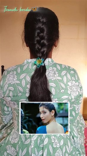 shammu on Instagram: "French bride 曆quick & simple hairstyle save for later✅ . . . #hair #hairstyle #hairtips #hairideas #haircut #hairtutorial #hairaccessories #hairstylist #collegegirls #girls #hairdo #hairgrowth #haircare #tips #viral #trending #trend #reels #reel #reels #instagramreels #tutorials #easyhairstylesforgirls #makeuptutorial #makeup #fashion #grwm #shorthair #kidshairideas #longhairstyles"