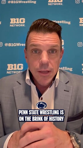 This current run for Penn State Nittany Lion Wrestling is INSANE 🤯 Shane Sparks highlights the dual meet record the Nittany Lions are on the verge of shattering | Big Ten Network