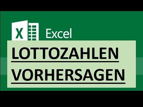 Excel Spaß - Die richtigen Lottozahlen für heute Abend per Zufallsgenerator vorhersagen