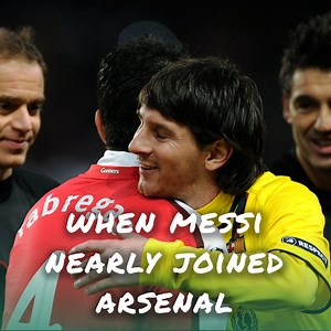 101K views · 10K reactions | Arsenal had set their sights on Lionel Messi as they attempted to raid Barcelona's youth team.  Fresh details are now emerging about the meetings held over the potential transfer. ⬇️ | Mirror Football | Facebook