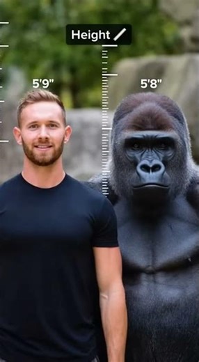 Human vs. Gorilla: Who is REALLY Built Stronger?