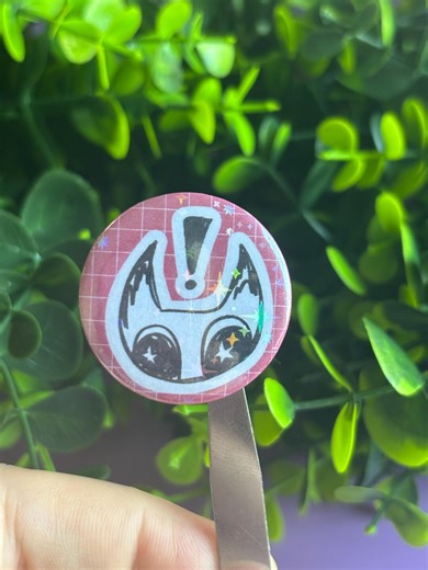 Silly Cryptid Cat Like Creature 32mm Badge - Etsy