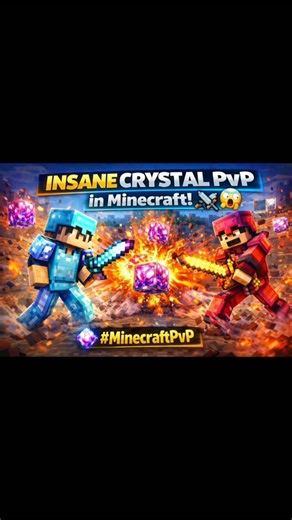 💎 INSANE CRYSTAL PvP in Minecraft! 😱⚔️