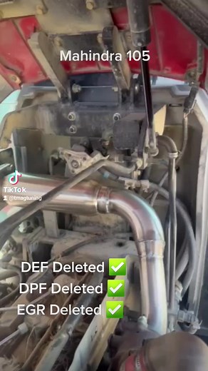 69 reactions · 13 shares | Mahindra 105 with a Def DPF and EGR...