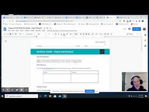 Unit 1 Lesson 5 Input & Output