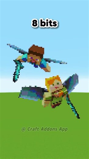 1 bit for minecraft😀#bit #minecraft #pixelart #viral