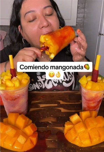 Deliciosa Mangonada casera para el calor