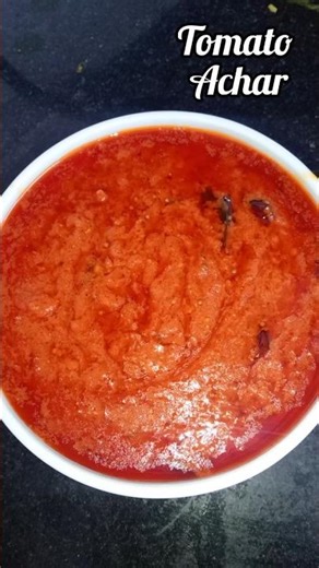 Tomato Achar|South Indian Authentic Tomato achar|South Indian Recipe|#song #dailyshort #rasampowder
