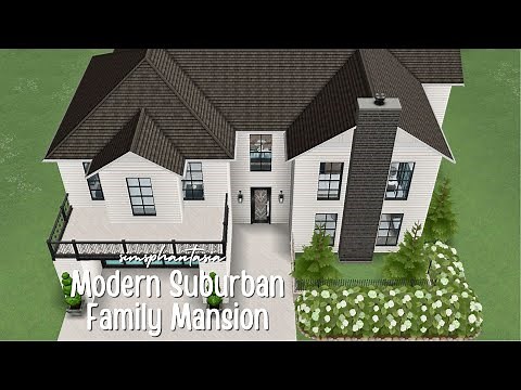 The Sims FreePlay ~ Modern Suburban Family Mansion | House Tour | Simsphantasia