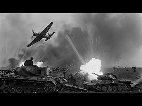 "ИЛ-2 РАЗНЕС 30 ТАНКОВ В ПЫЛЬ! Немцы орали от ужаса: 'ЧЕРНАЯ СМЕРТЬ' – ФАКТ из их отчётов!"