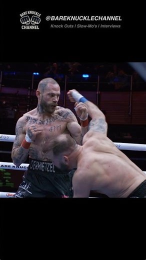Bare Knuckle WAR in Slow Motion #bareknuckle #bareknuckleboxing #slowmotion