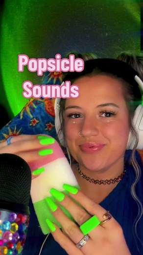 Soothing Popsicle Mouth Sounds for Relaxation | ASMR Video