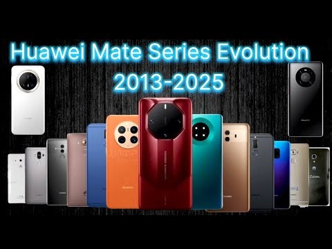HUAWEI MATE SERIES EVOLUTION 2013-2025 #cellgate #huaweimate80 #huaweimate70pro #foryou #huaweimate