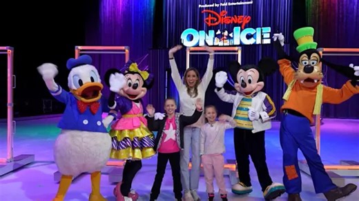 Behind the scenes of Disney on Ice’s new show