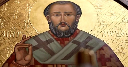 Virginia church displays relic believed to be from the real Saint Nicholas