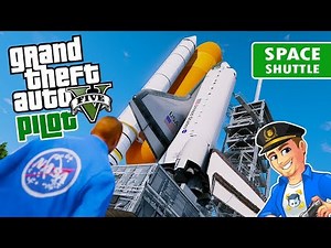 Grand Theft Space - NASA Space Shuttle Endeavour | GTA 5 Space Mod Shuttle Launch | GTA 5 Spaceship