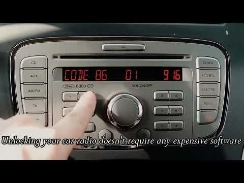 How to Unlock Ford Transit Connect Radio Code