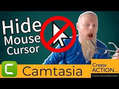 Make your Mouse Cursor INVISIBLE in Camtasia!