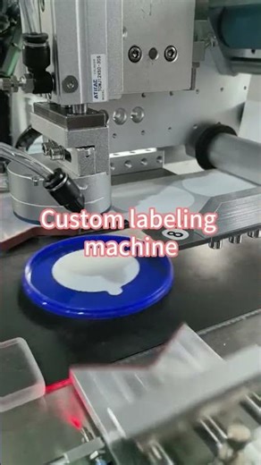Custom Top Labeling Machine | Flat Surface Labeling Solution