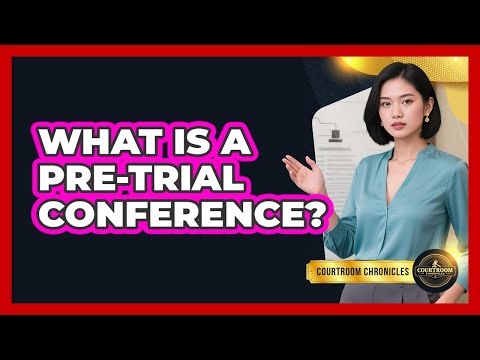 What Is a Pre-Trial Conference?