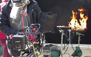 【白羽扇影视学院】实拍火焰画面合成燃烧现场