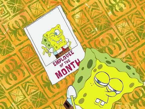 Spongebob gives you the middle finger