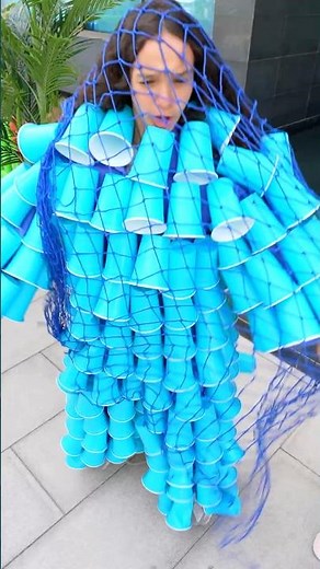 Don't Litter, Kids! The Plastic Cup Monster