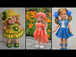 27 Crochet bride/wedding dress for Barbie 2023