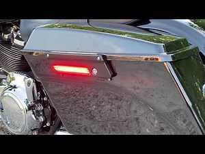 Saddlebag LED Latch Lightz for Harley Davidson Motorcycles 💥