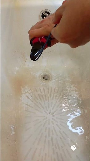 Clear clogged drain — clean pro method #diy