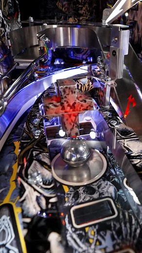 Get ready to rock with Metallica Remastered Pinball! 🎸 Metallica Remastered is updated with a full-color LCD display featuring all-new animations and live concert video footage. Stern’s modern Spike 2 electronics will power the gameplay experience. Fans will enjoy expanded gameplay and improved presentation with 22 songs (8 more than the original) and expanded gameplay rules. Cabinet improvements include an Expression Lighting system and 2 all-new art packages by Metallica artist Rhys Cooper. P