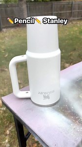 Pencil Glitter Stanley Quencher tumbler #stanleytumbler #stanleycup | Ivette - Glitter Tumblers Made By Maestra
