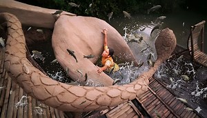 585K views · 20K reactions | beautiful girl building mud house on river | Girl Survival | Facebook