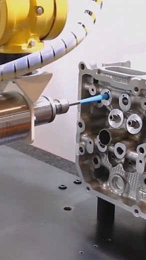 Xebec Deburring Technologies on Instagram: "Robot Deburring Cylinder Head Holes with a XEBEC Brush The XEBEC BRUSH™ CROSSHOLE demonstrates Cross Hole & Hole Deburring after drilling in a CNC machine. Ideal for deburring, polishing, and cutter mark removal of inner diameter and counterbored part. Learn more about how robotics and CNC machines are used for deburring parts: https://deburringtechnologies.com/cnc-vs-robot-which-is-best-for-your-deburring-and-finishing-jobs/ . #cncmachine #instamachin
