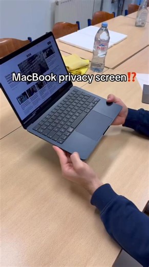 Ever feel like someone's watching you work? MacShield Privacy Screen blends seamlessly with your MacBook, keeping prying eyes out. Enjoy: • Magnetic & reusable • Clear front view • Anti-peek technology Work confidently anywhere! | Offshore Gadget