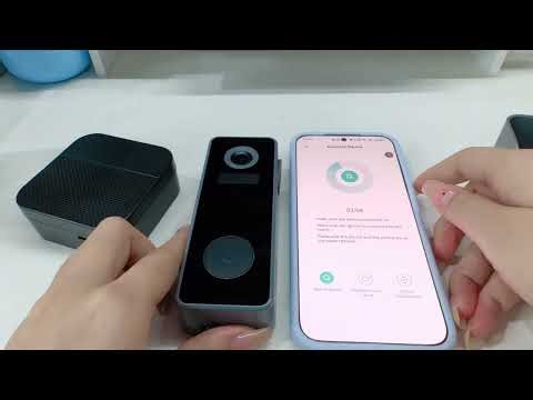 How to connect XTU J7 video doorbell to your phone and pair it with wireless chime