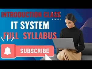 IT System Introduction | Computer System Full Explanation Dream Engineer-2030