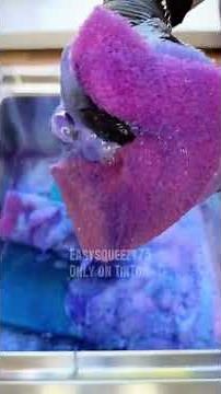 Blue & Pink Sponge Foam ASMR 💙💖 | Satisfying Sponge Squeezing Sounds