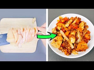 High Protein Lunch Ideas For Weight Loss | Chicken and Rice Stir Fry